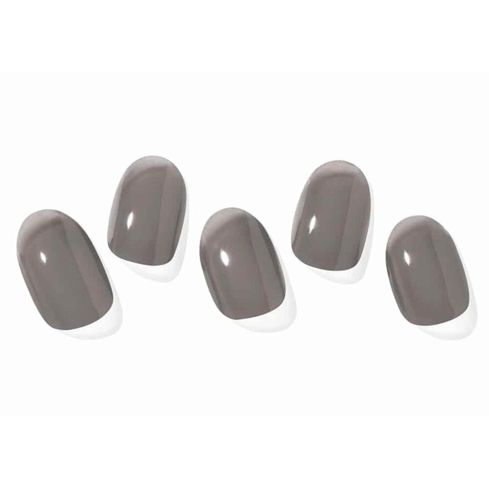 Ohora N Tint Black Semi Cured Gel Nail Polish Strips NB-068